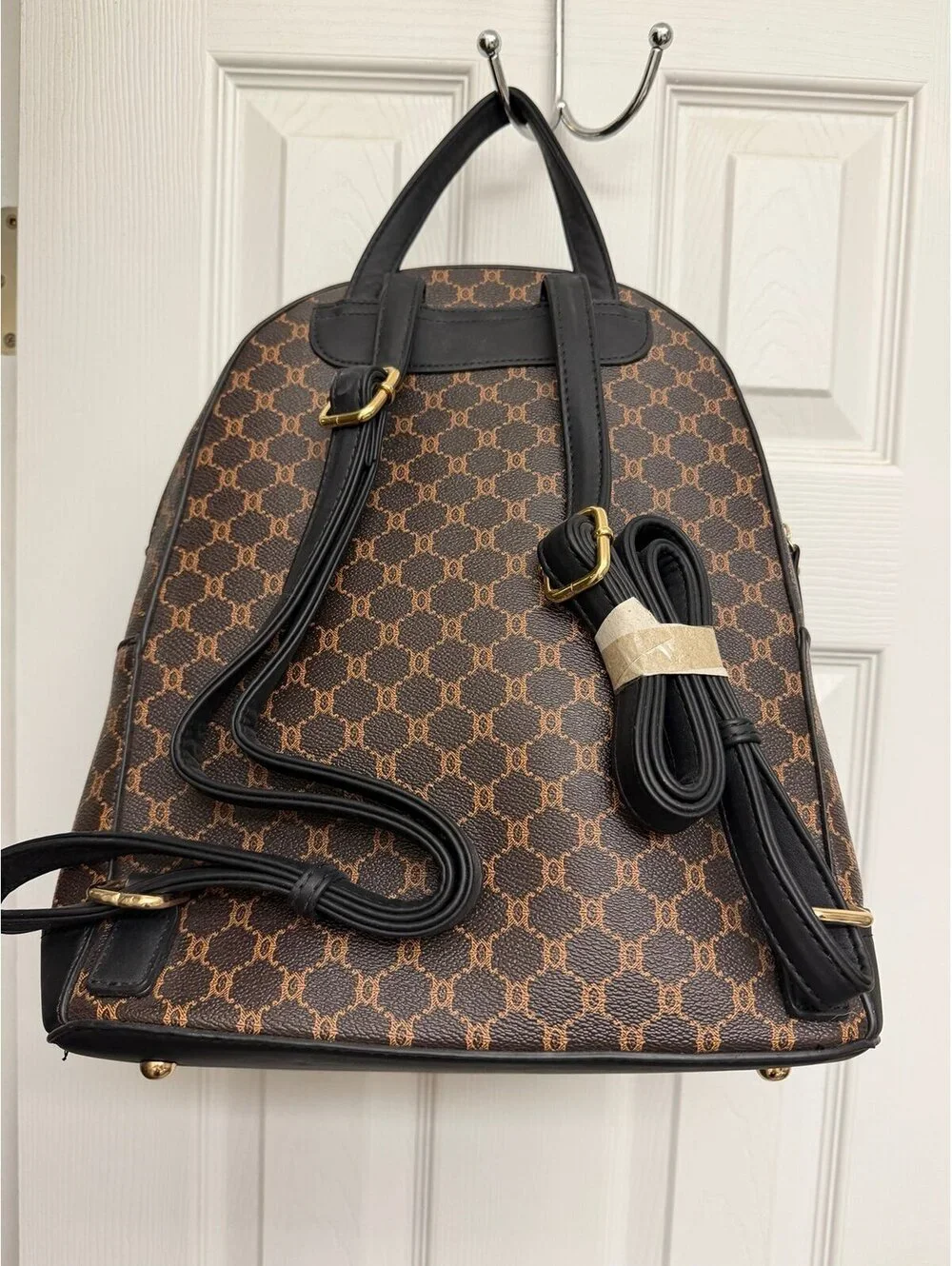 Brown Backpack Purse